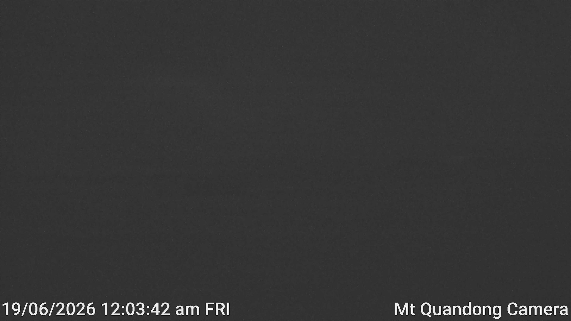 time-lapse frame, Mt Quandong Camera webcam