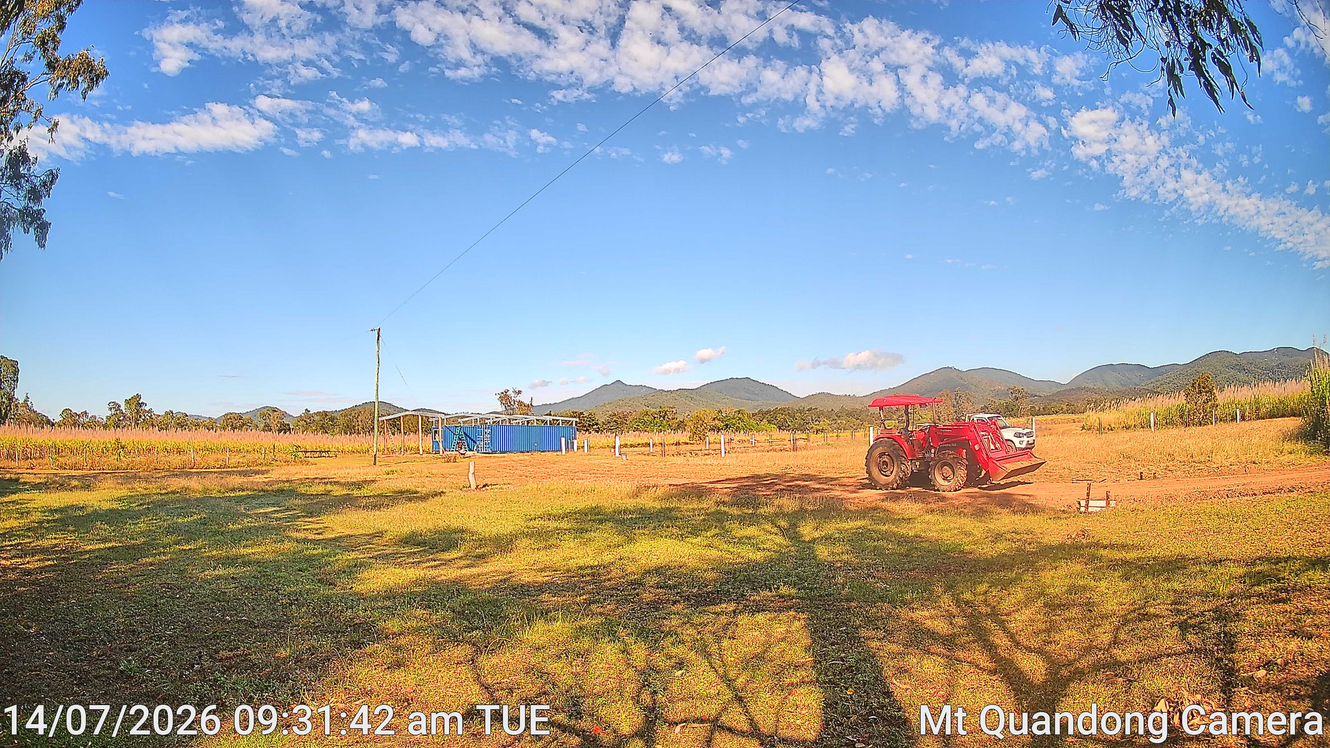 time-lapse frame, Mt Quandong Camera webcam