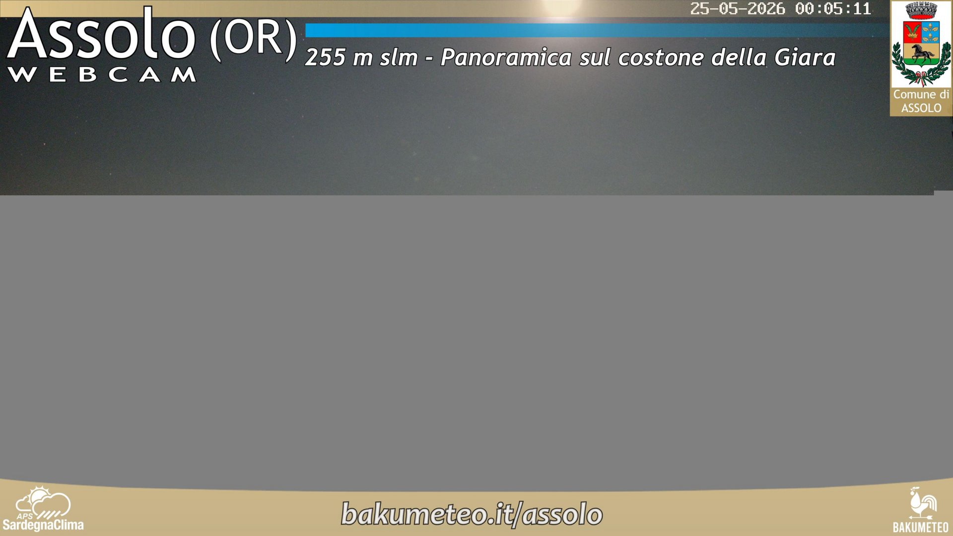 time-lapse frame, Assolo webcam
