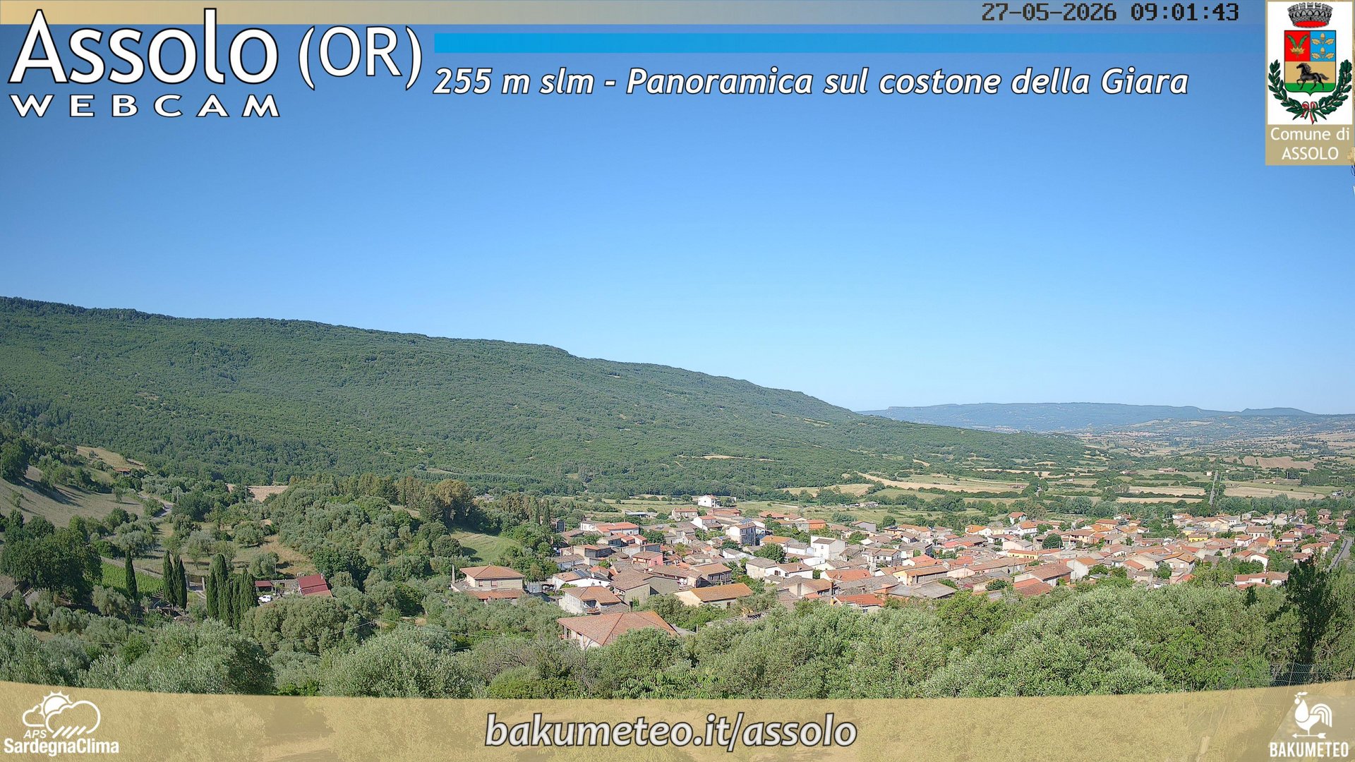 time-lapse frame, Assolo webcam