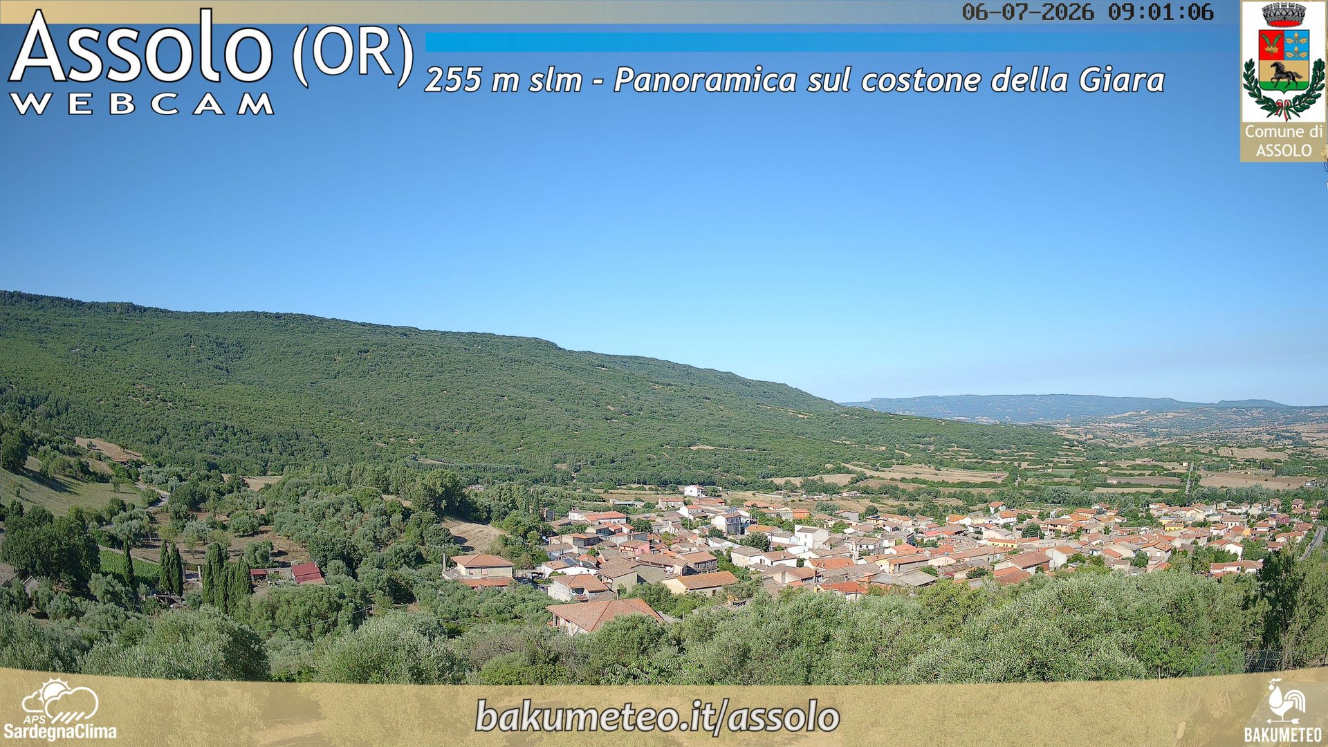 time-lapse frame, Assolo webcam