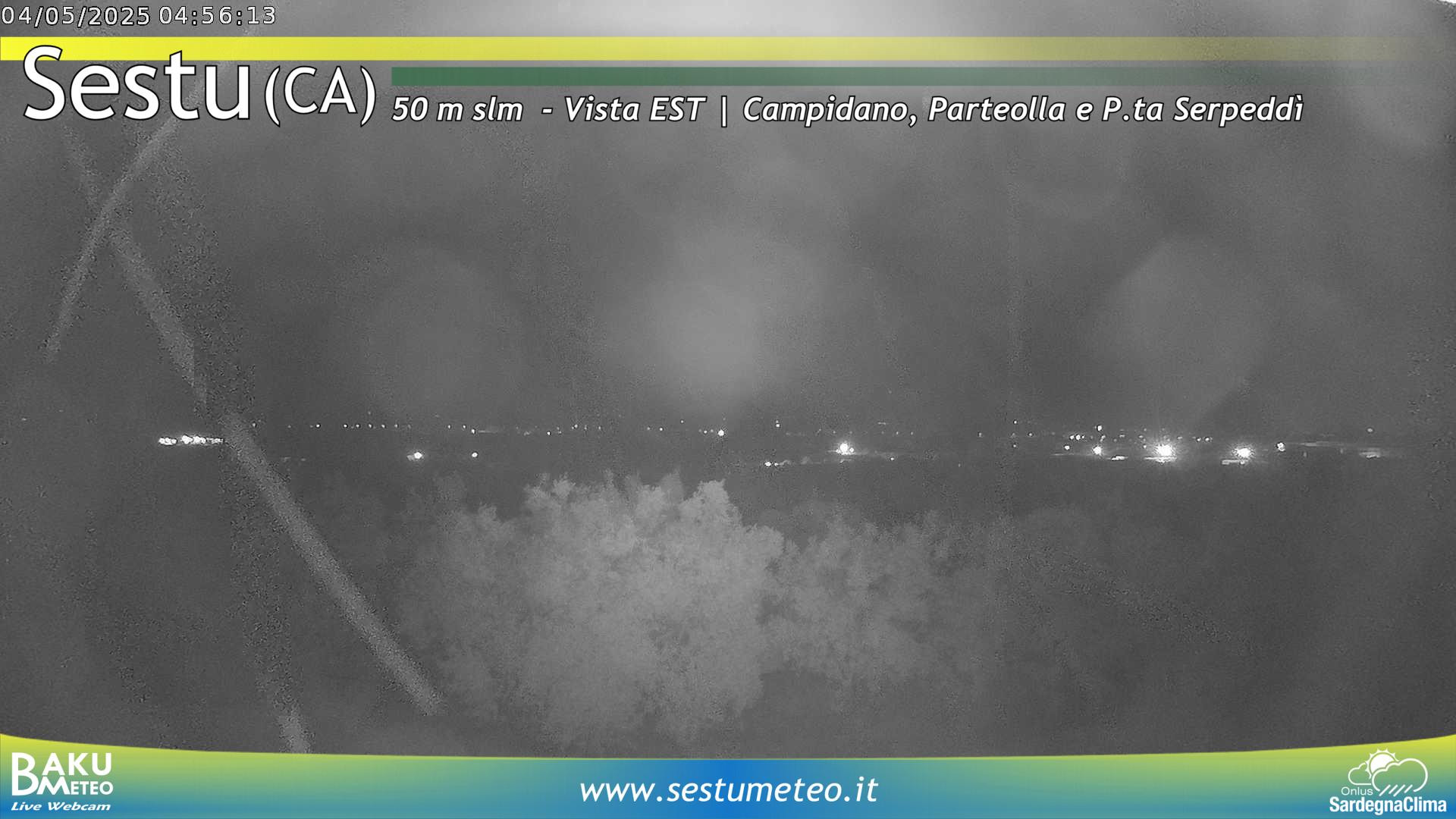 time-lapse frame, Sestu webcam