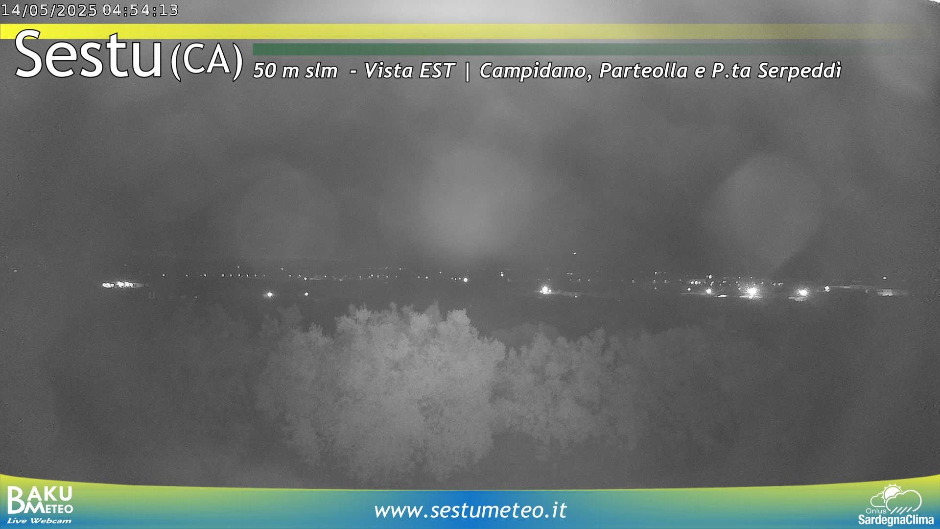 time-lapse frame, Sestu webcam