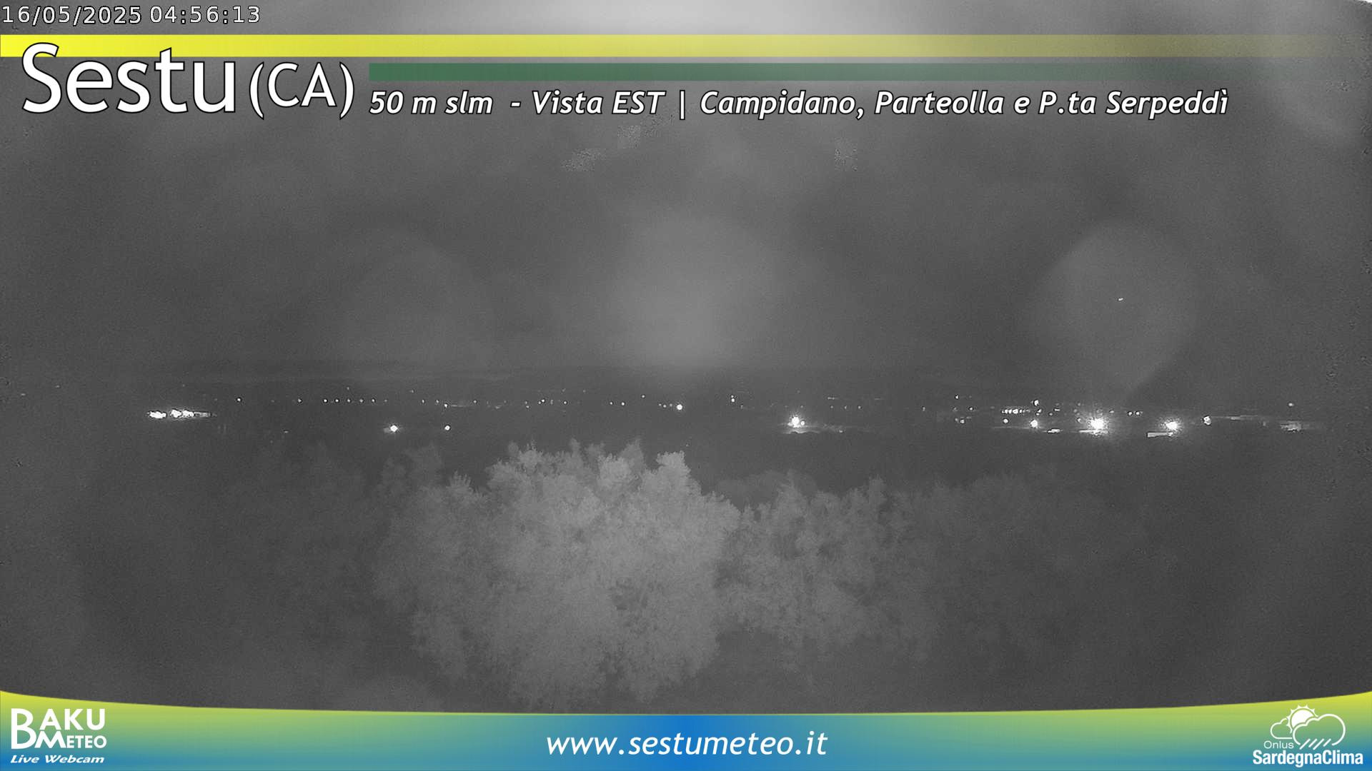 time-lapse frame, Sestu webcam