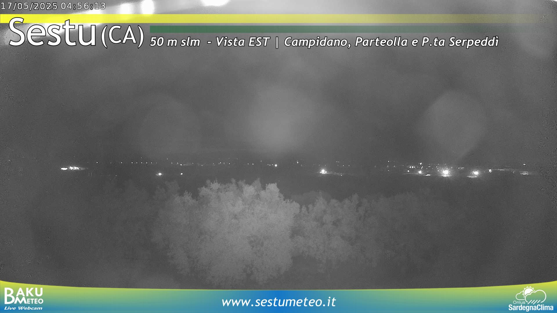 time-lapse frame, Sestu webcam