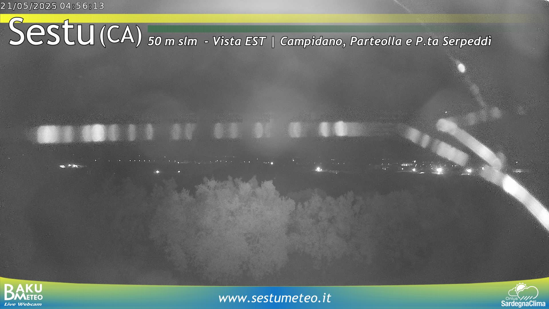 time-lapse frame, Sestu webcam