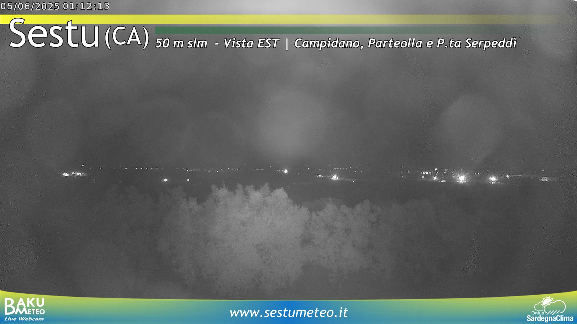 time-lapse frame, Sestu webcam