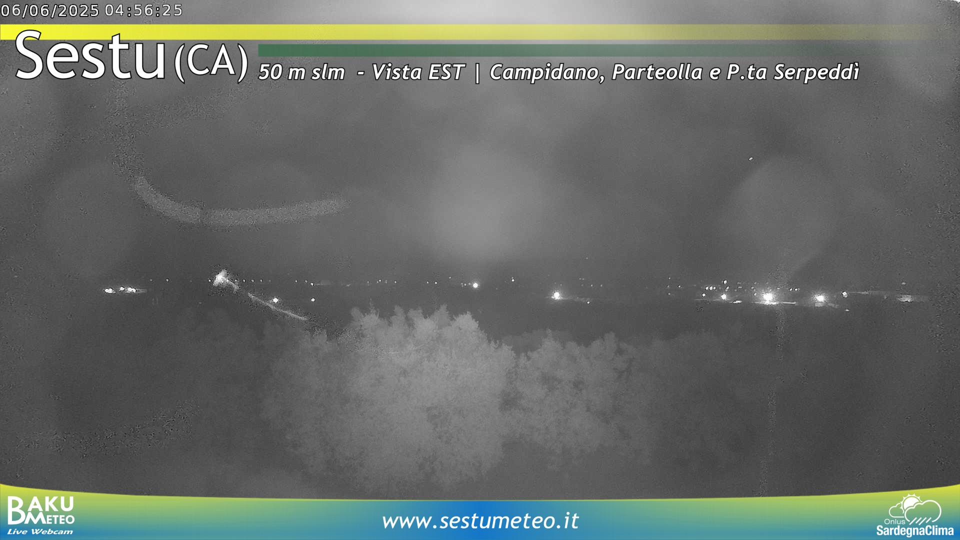 time-lapse frame, Sestu webcam