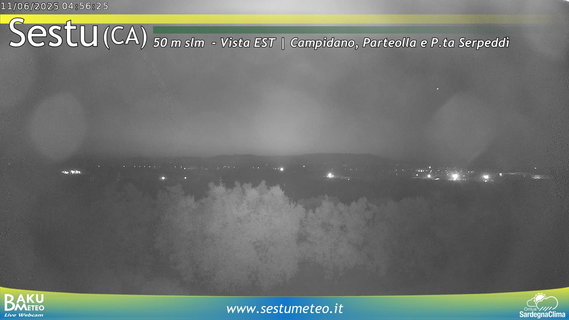 time-lapse frame, Sestu webcam