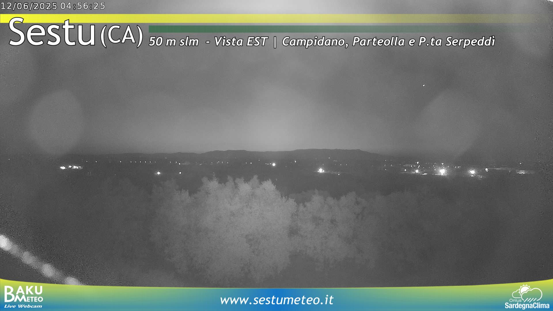 time-lapse frame, Sestu webcam