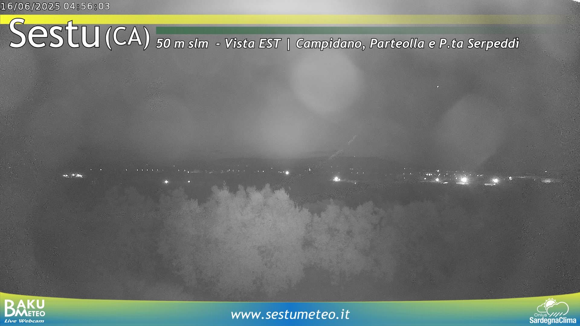 time-lapse frame, Sestu webcam