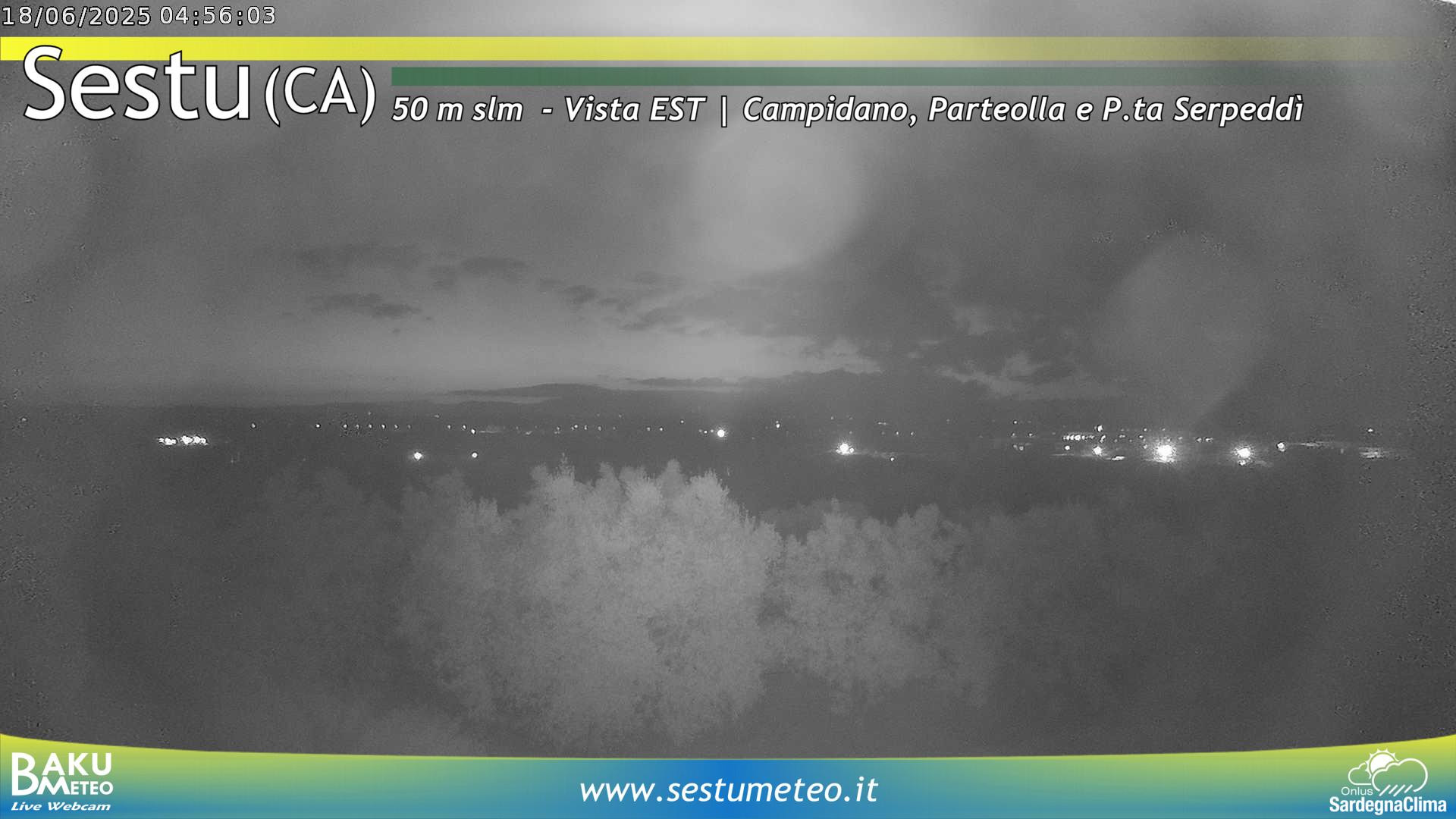 time-lapse frame, Sestu webcam
