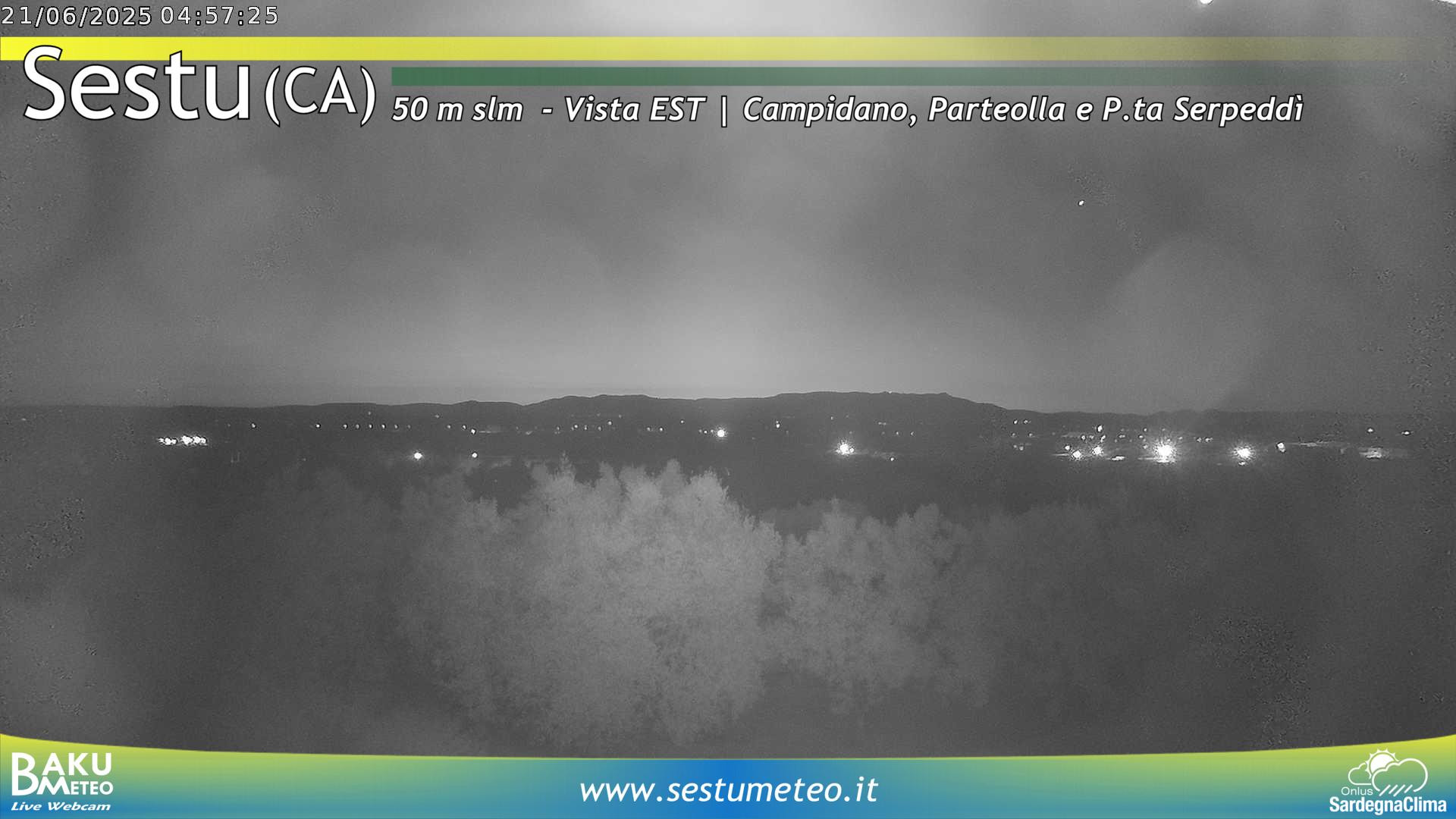 time-lapse frame, Sestu webcam