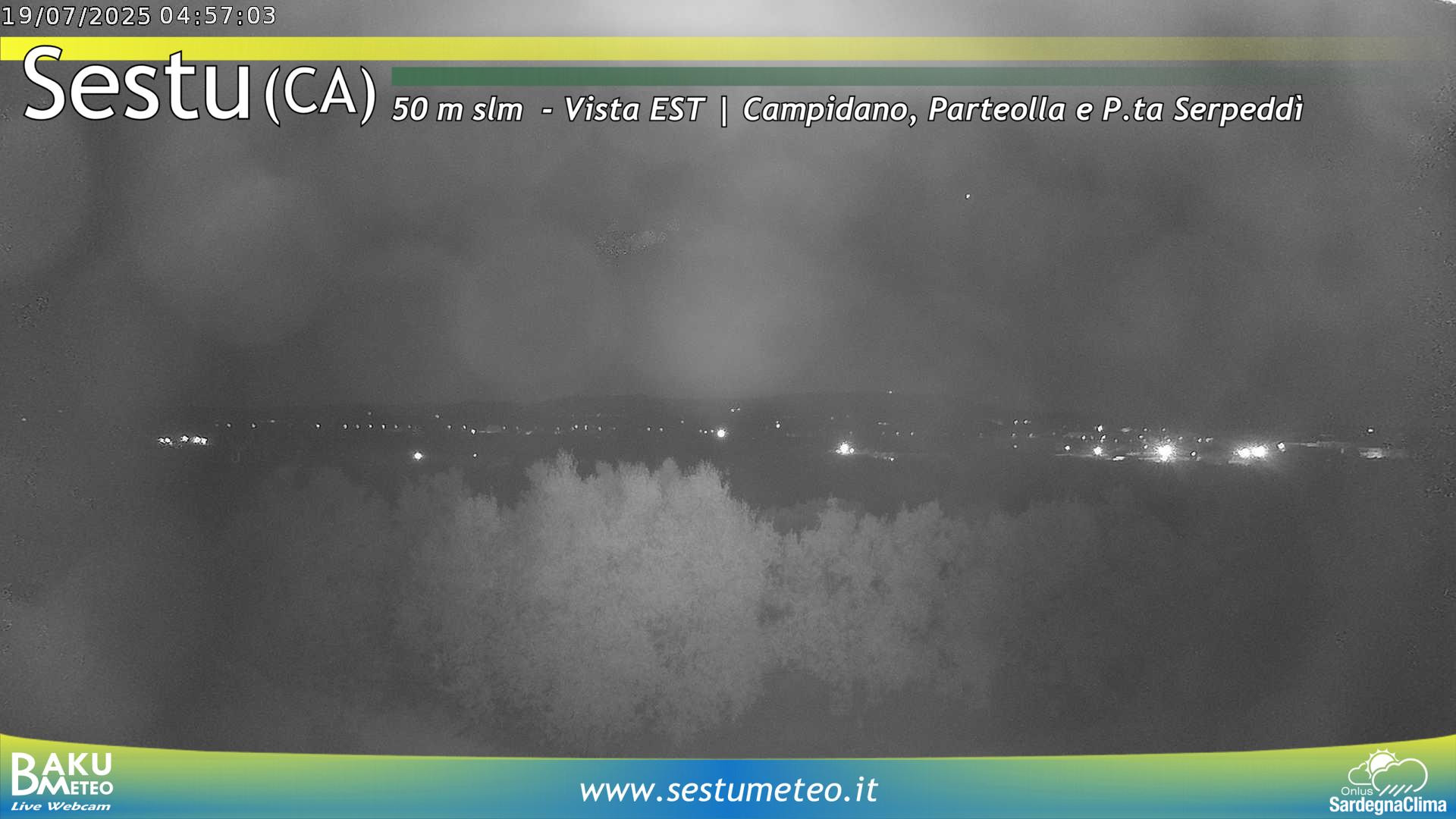 time-lapse frame, Sestu webcam
