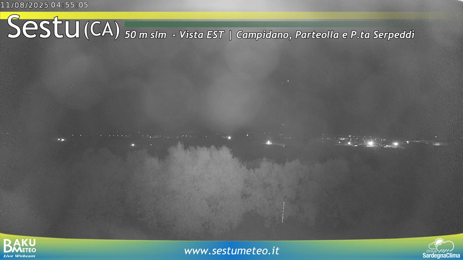 time-lapse frame, Sestu webcam