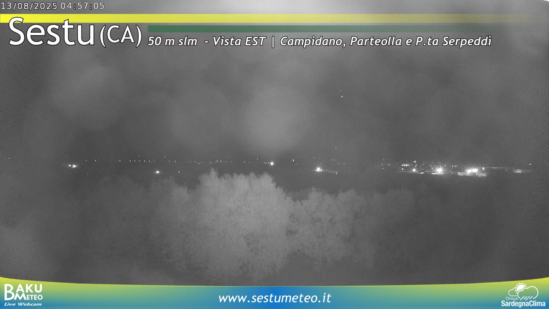 time-lapse frame, Sestu webcam