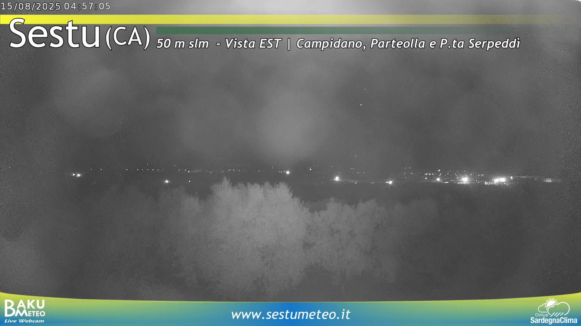 time-lapse frame, Sestu webcam