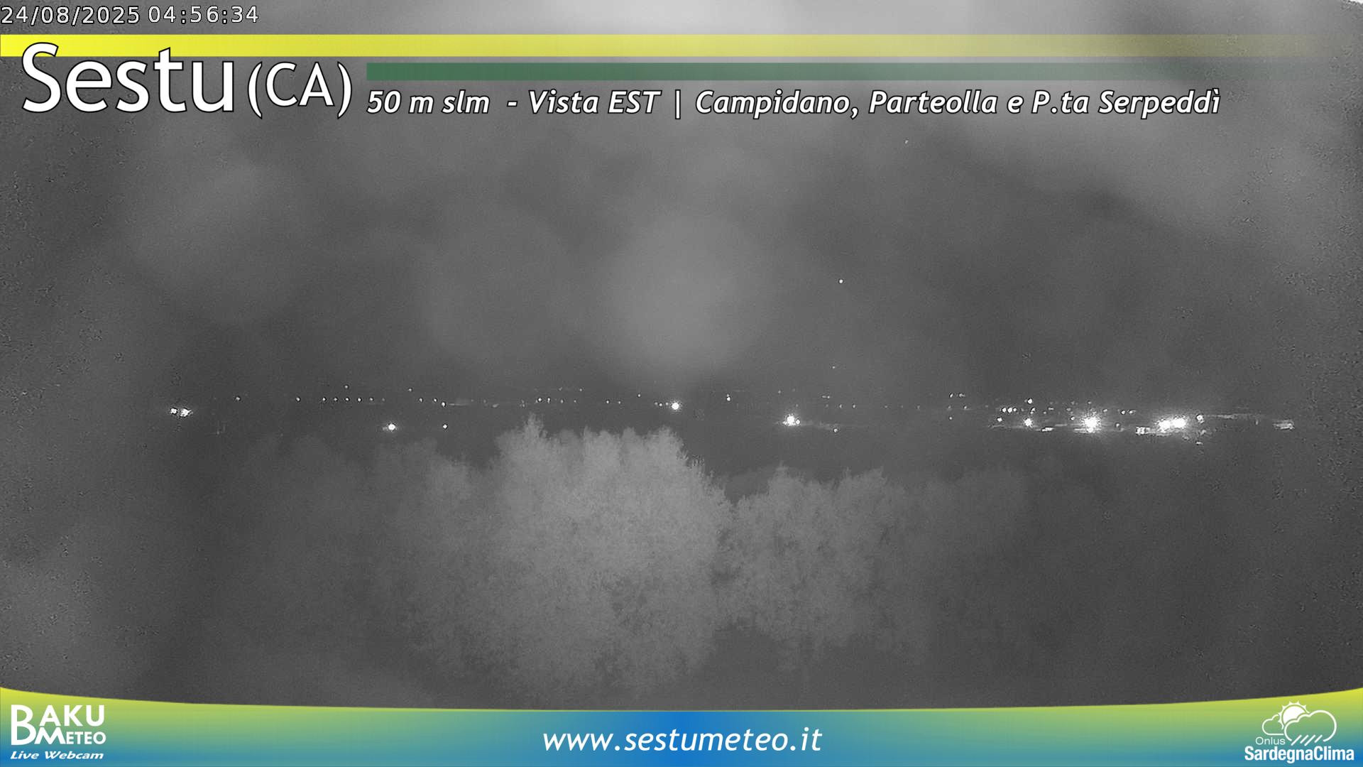 time-lapse frame, Sestu webcam