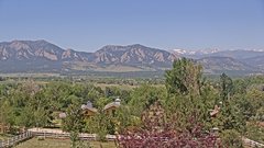 view from Louisville Flatirons time-lapse on 2026-06-13