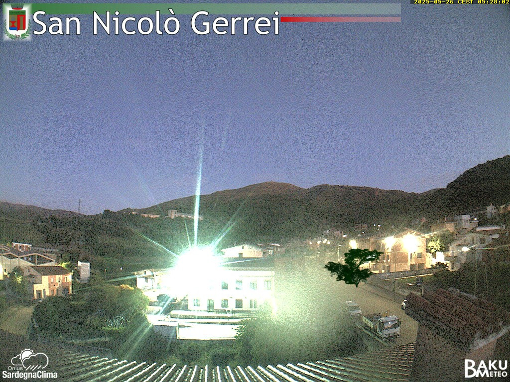 time-lapse frame, San Nicolò webcam