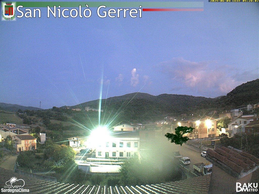 time-lapse frame, San Nicolò webcam