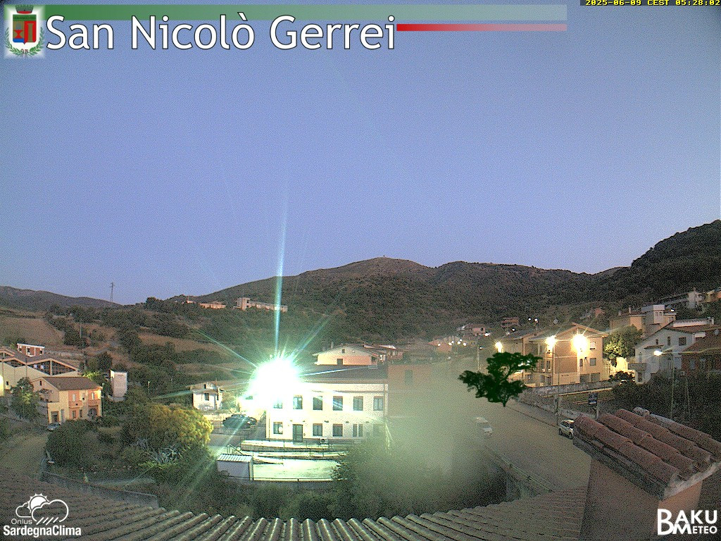 time-lapse frame, San Nicolò webcam