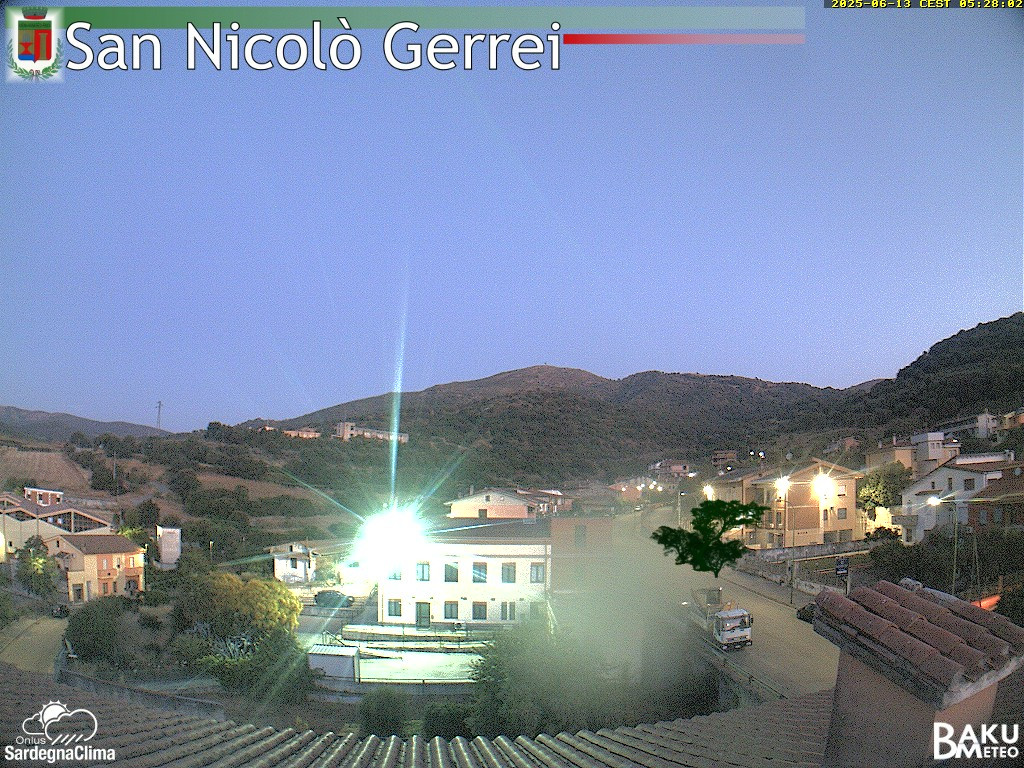 time-lapse frame, San Nicolò webcam