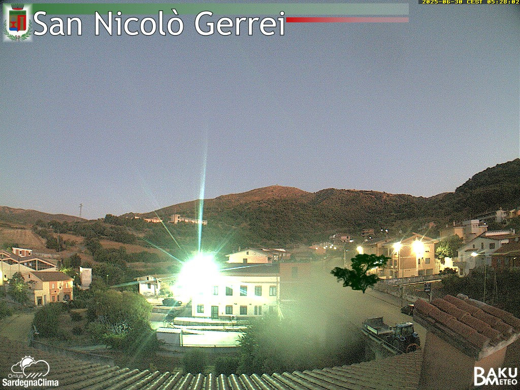 time-lapse frame, San Nicolò webcam