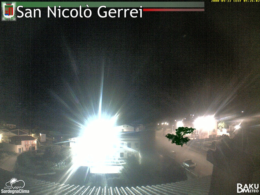 time-lapse frame, San Nicolò webcam