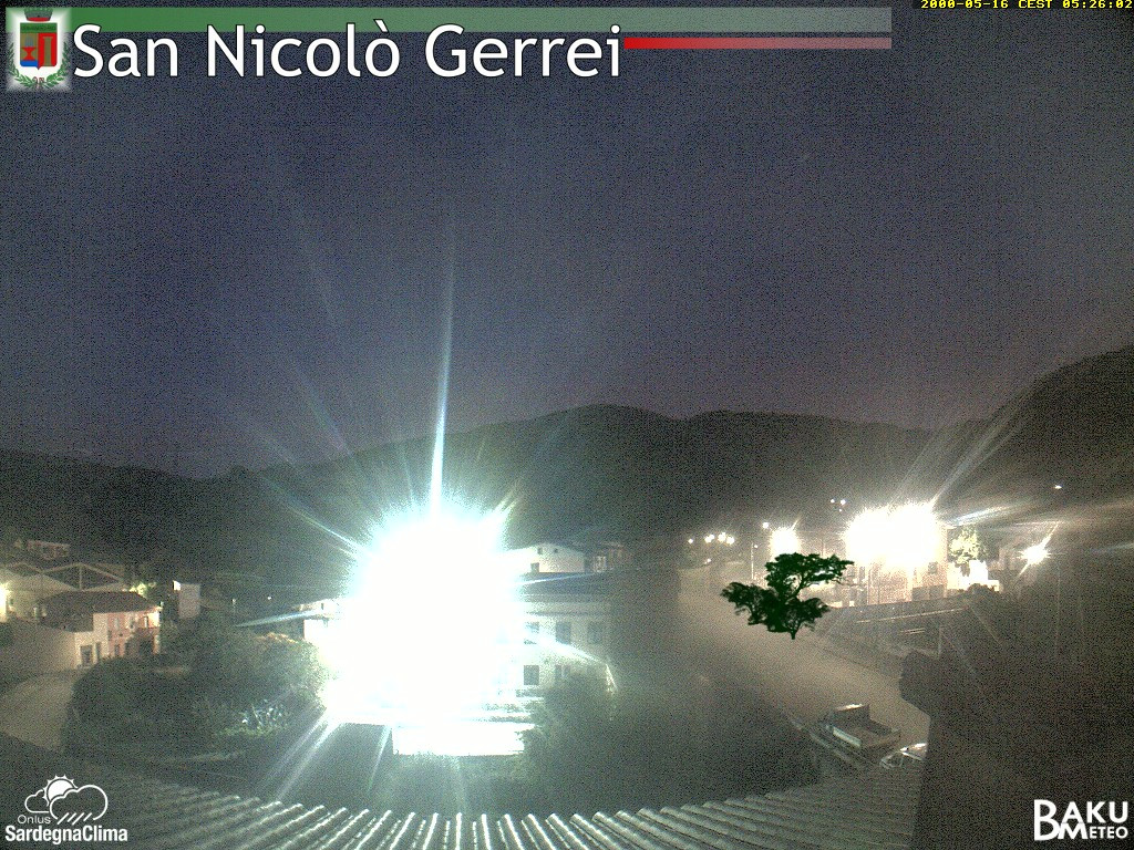 time-lapse frame, San Nicolò webcam