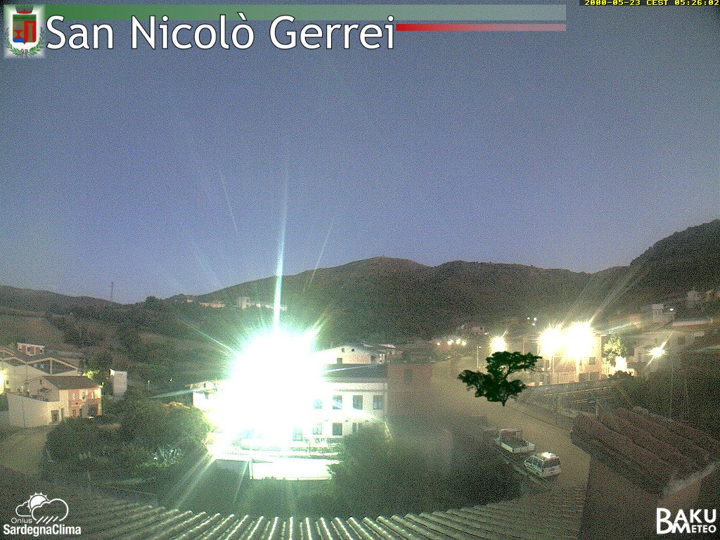 time-lapse frame, San Nicolò webcam