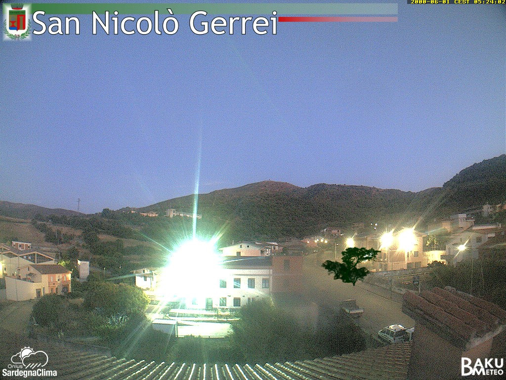 time-lapse frame, San Nicolò webcam
