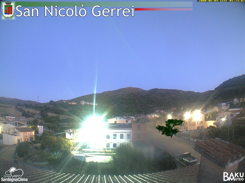 time-lapse frame, San Nicolò webcam