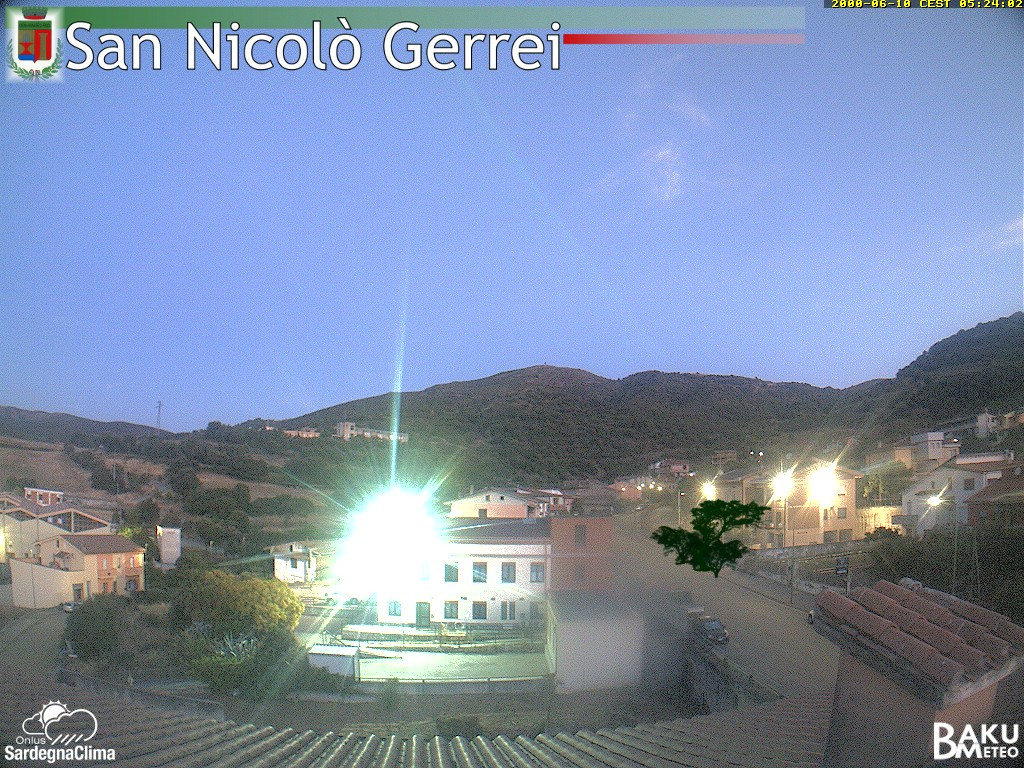 time-lapse frame, San Nicolò webcam