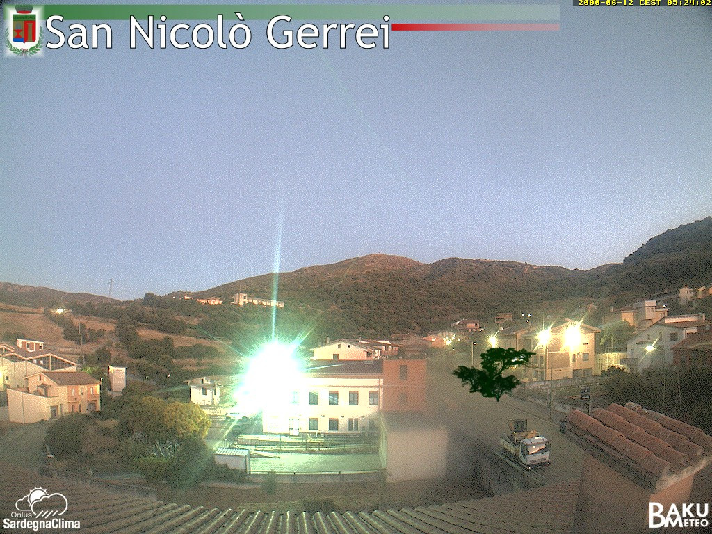 time-lapse frame, San Nicolò webcam
