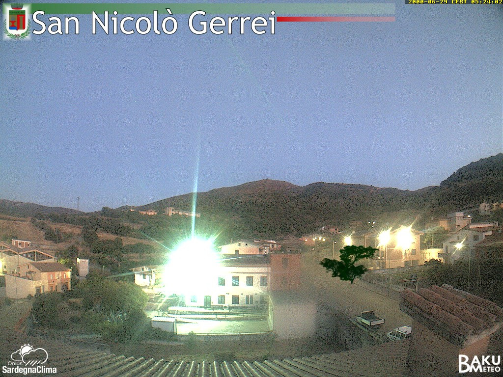 time-lapse frame, San Nicolò webcam