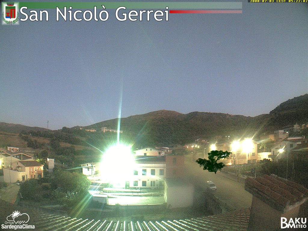 time-lapse frame, San Nicolò webcam