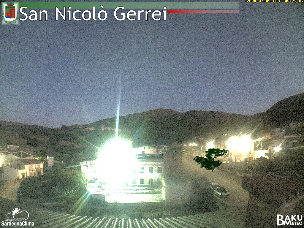 time-lapse frame, San Nicolò webcam