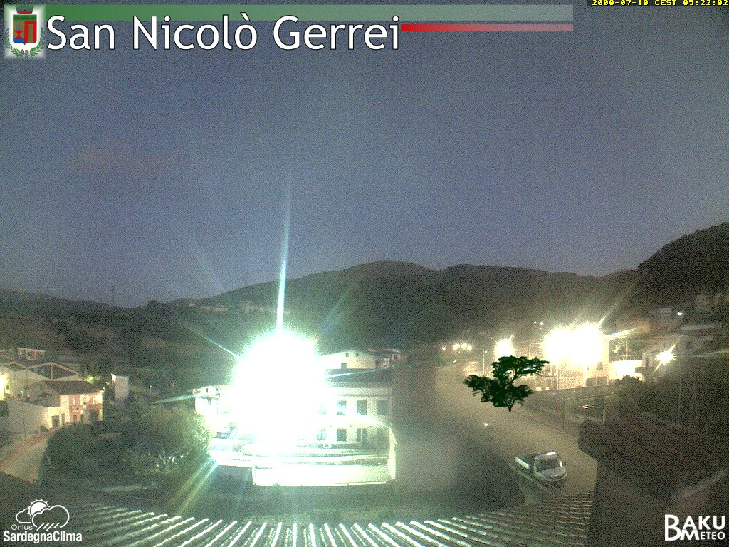 time-lapse frame, San Nicolò webcam