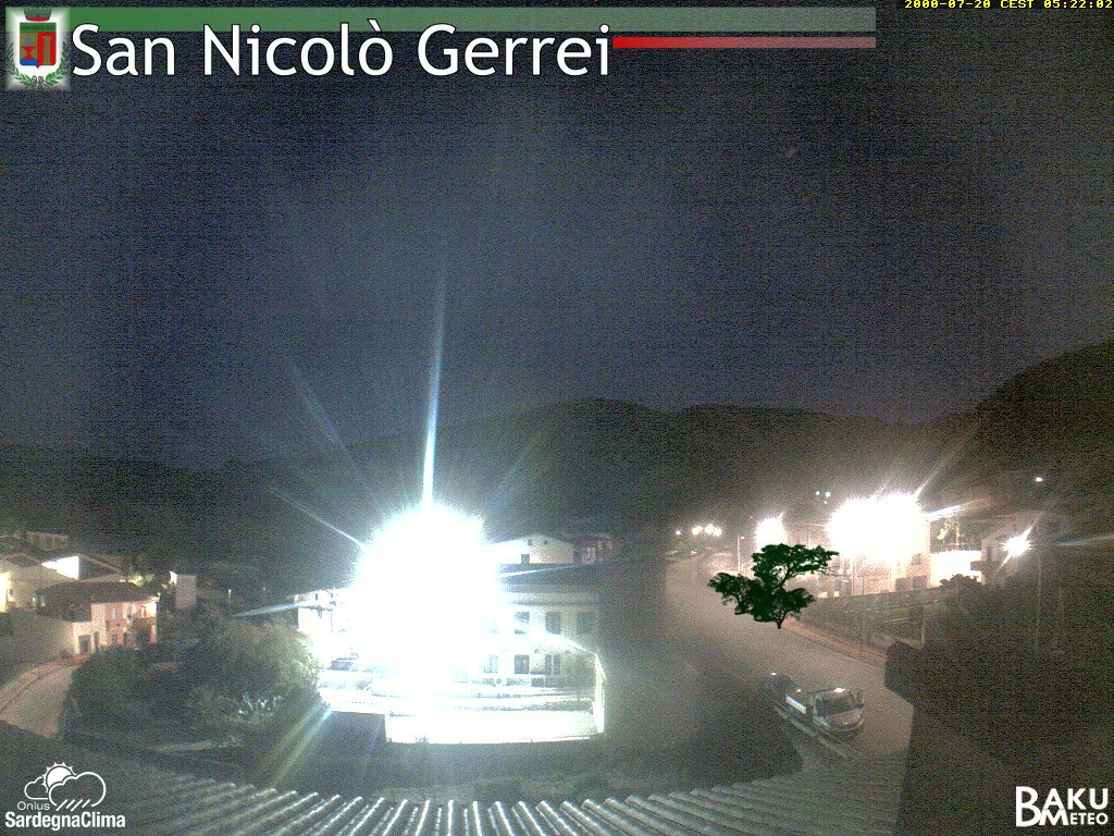 time-lapse frame, San Nicolò webcam