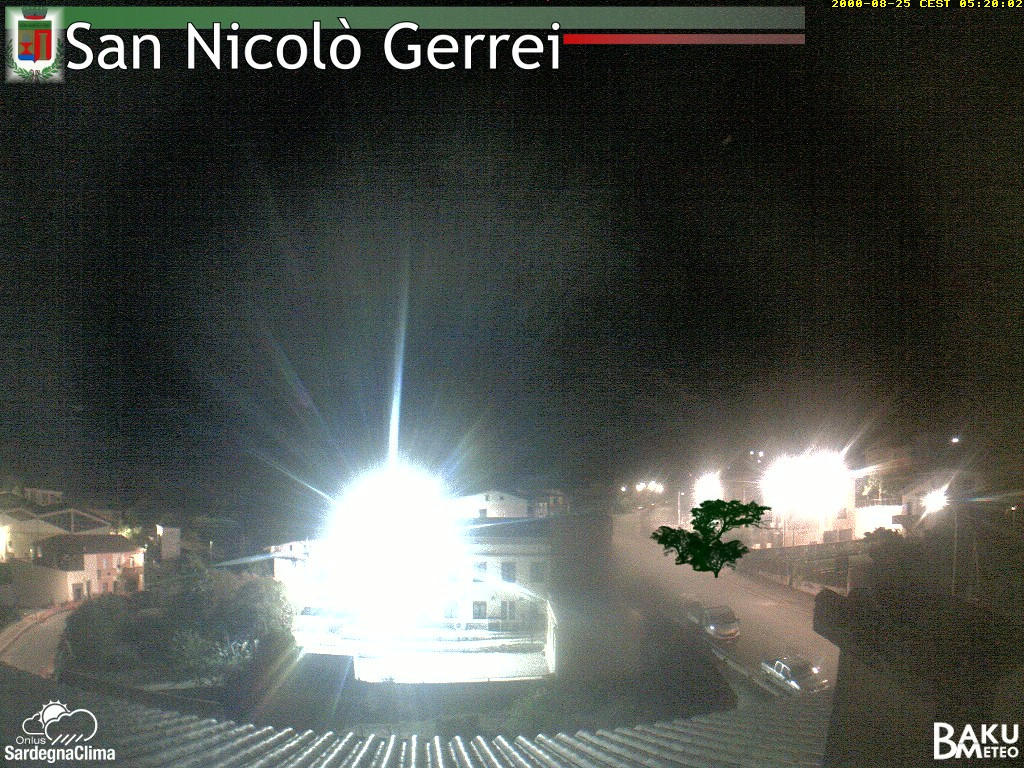 time-lapse frame, San Nicolò webcam