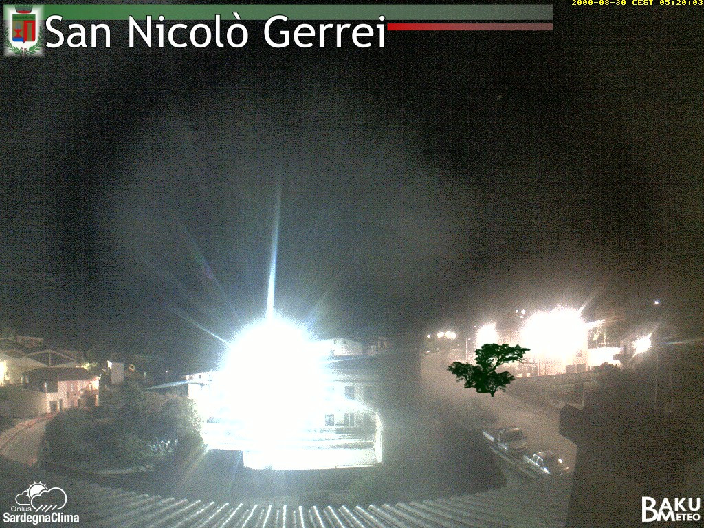 time-lapse frame, San Nicolò webcam