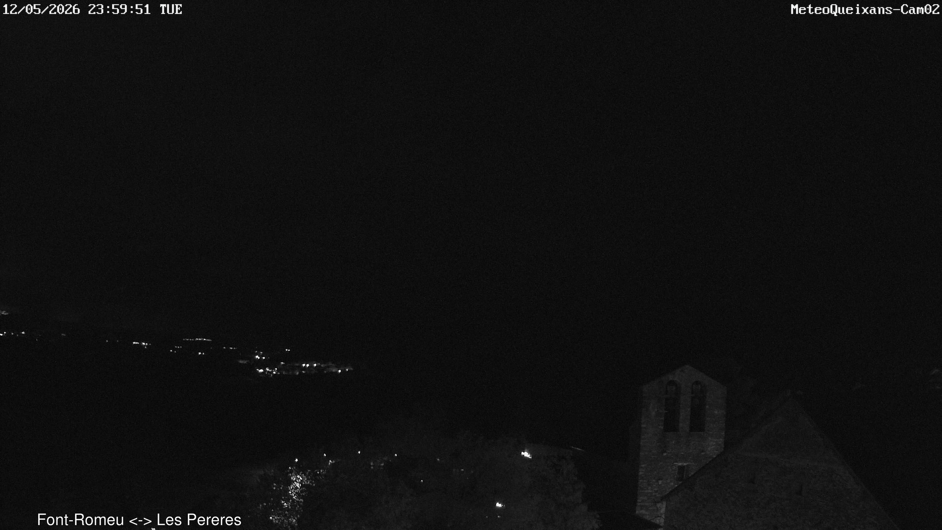 time-lapse frame, CAM02 - MeteoQueixans webcam