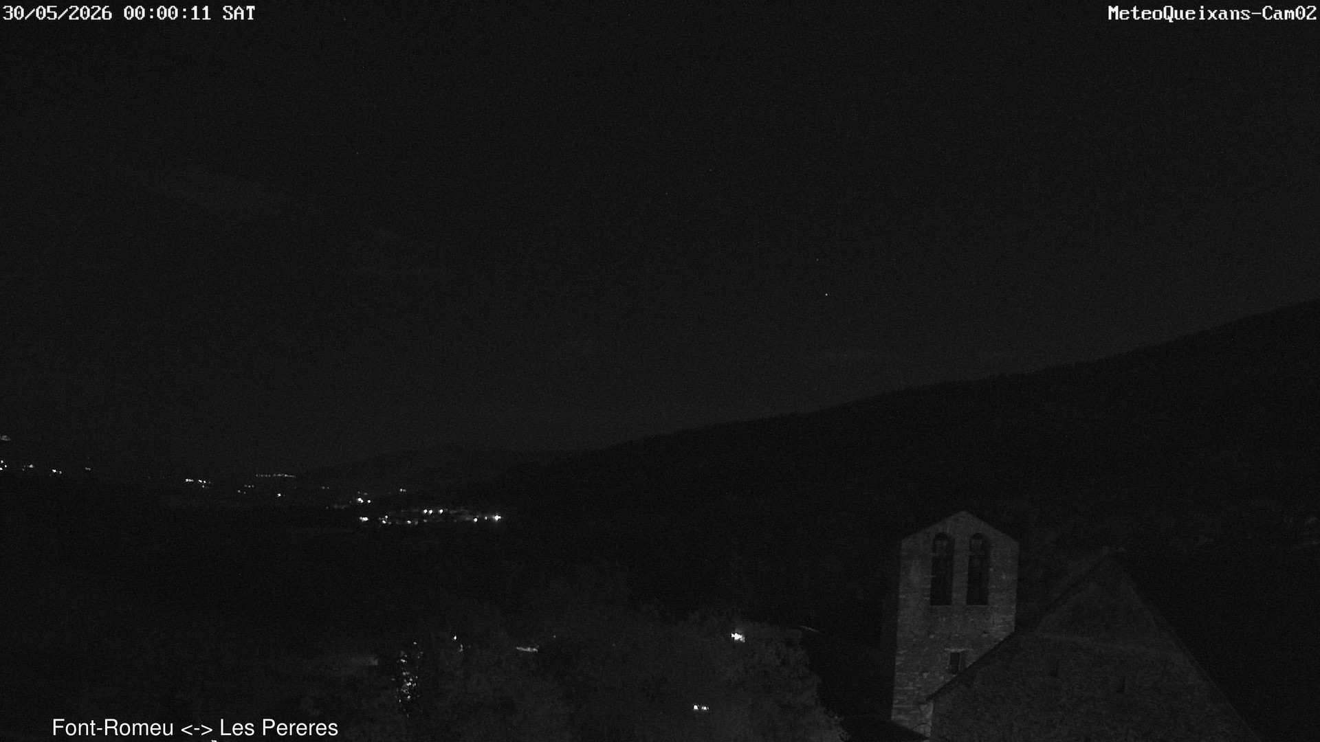 time-lapse frame, CAM02 - MeteoQueixans webcam