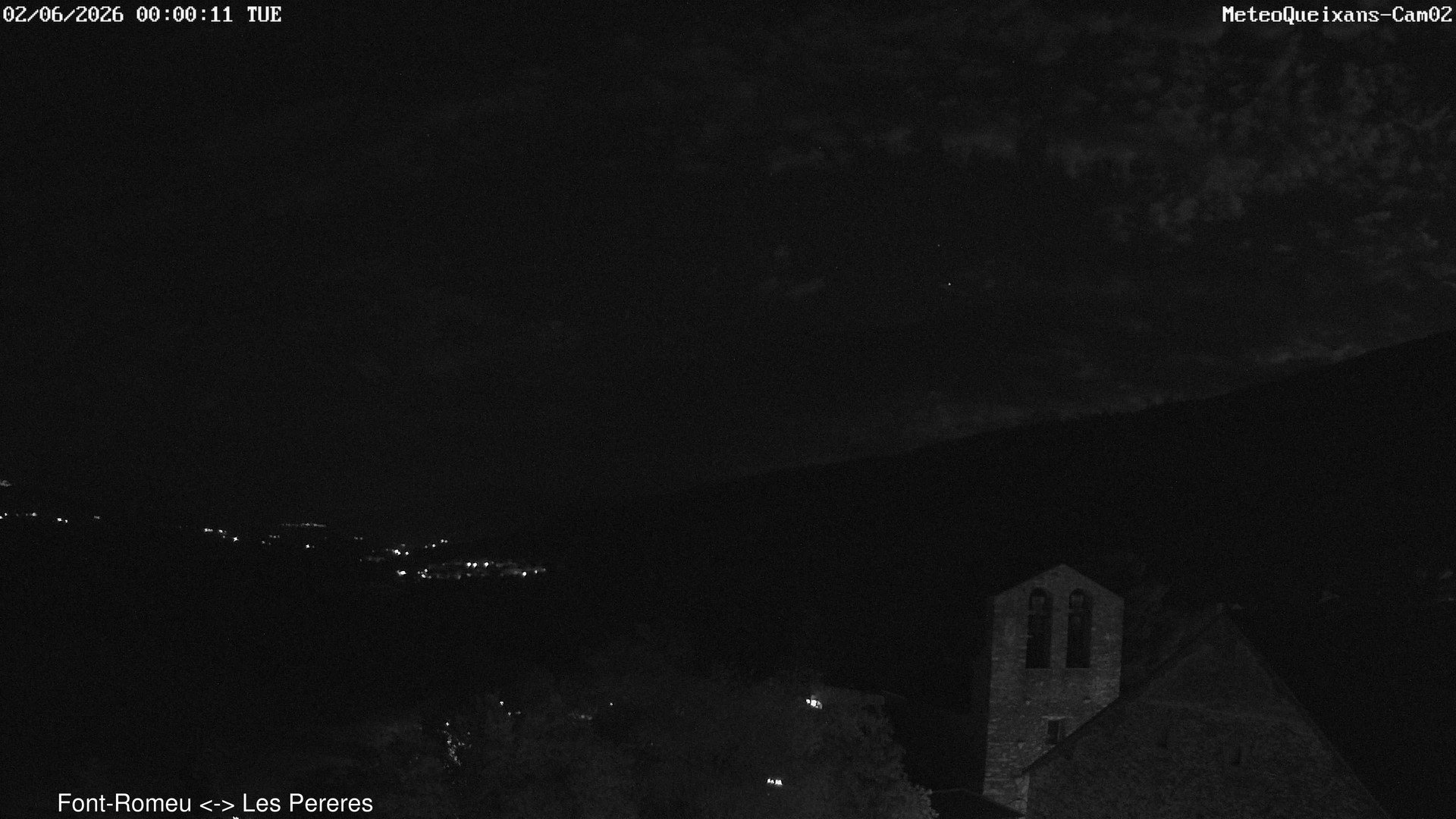 time-lapse frame, CAM02 - MeteoQueixans webcam