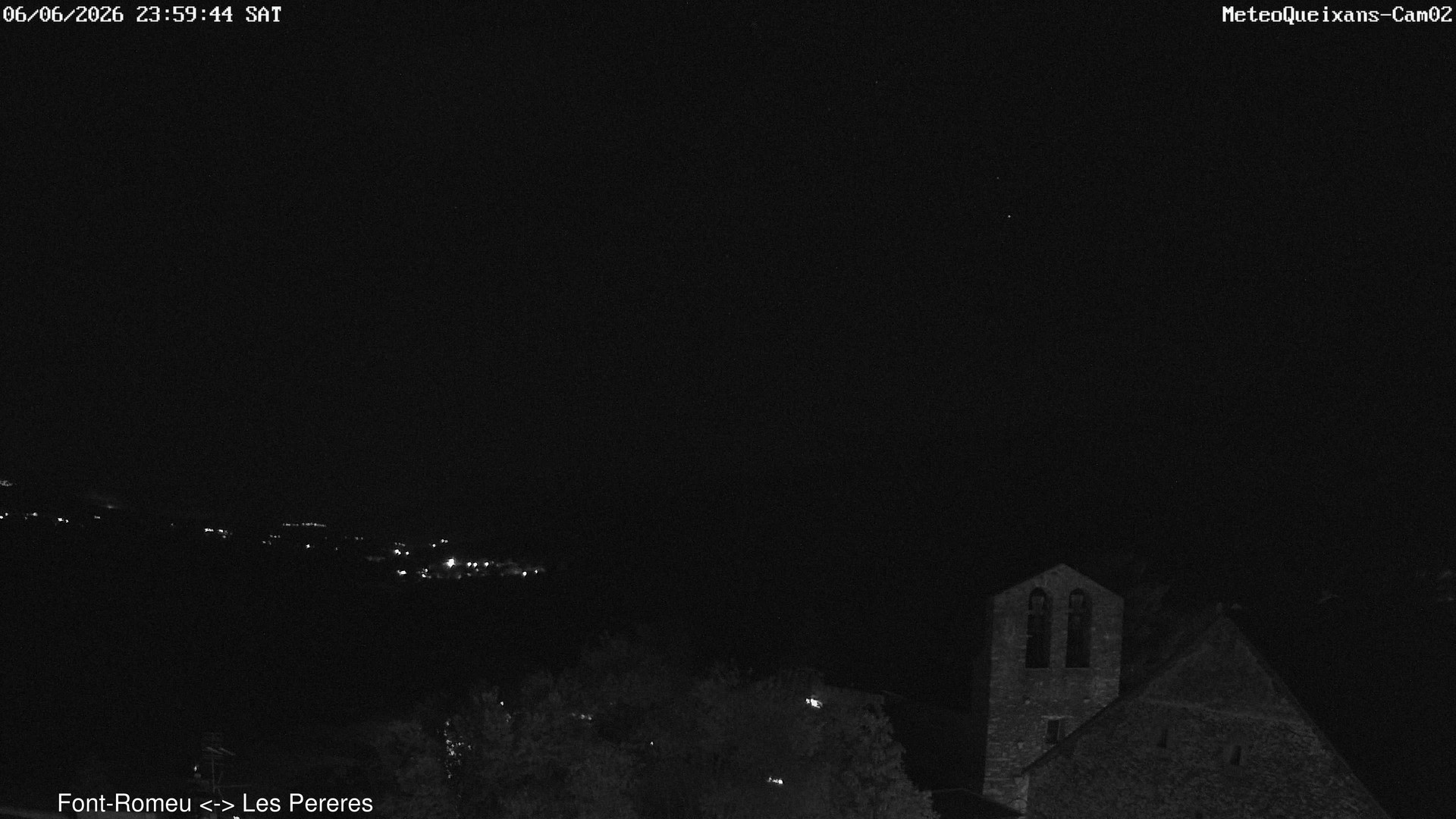 time-lapse frame, CAM02 - MeteoQueixans webcam