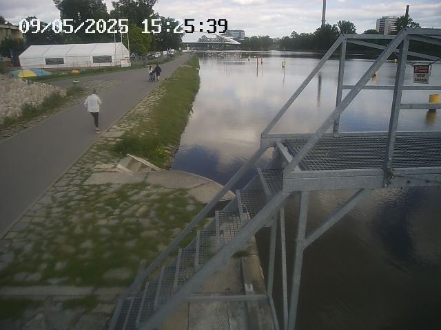 time-lapse frame, Troja - Warm Up webcam