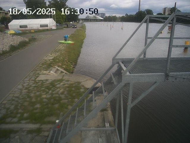 time-lapse frame, Troja - Warm Up webcam