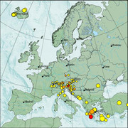 view from Erdbeben Europa on 2025-05-28
