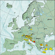 view from Erdbeben Europa on 2025-06-12